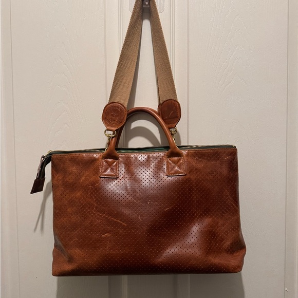 Blair Ritchey MINI HUGH | PERFORATED CHESTNUT (HUNTER ZIPPER) - Picture 1 of 5
